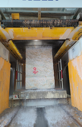 石英石（麻石）、砂岩荒料排锯刀头 Gang Saw for Quartz, Granite or Sandstone Block